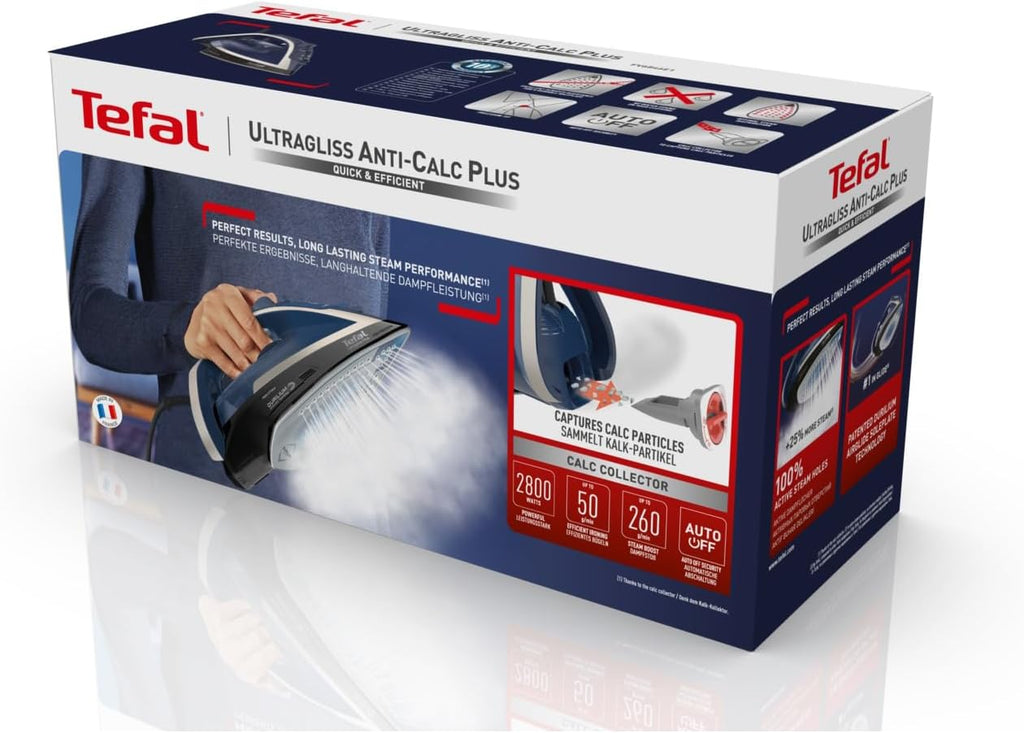 Ferro a Vapor Ultragliss Anti-Calc Plus Tefal Ultragliss Anti-Calc Plus FV6840