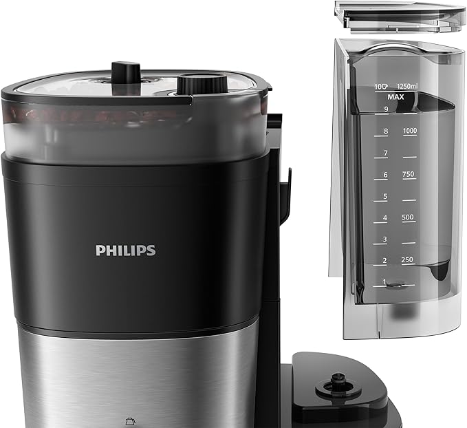 Cafetera con Molinillo Integrado Grind & Brew Philips