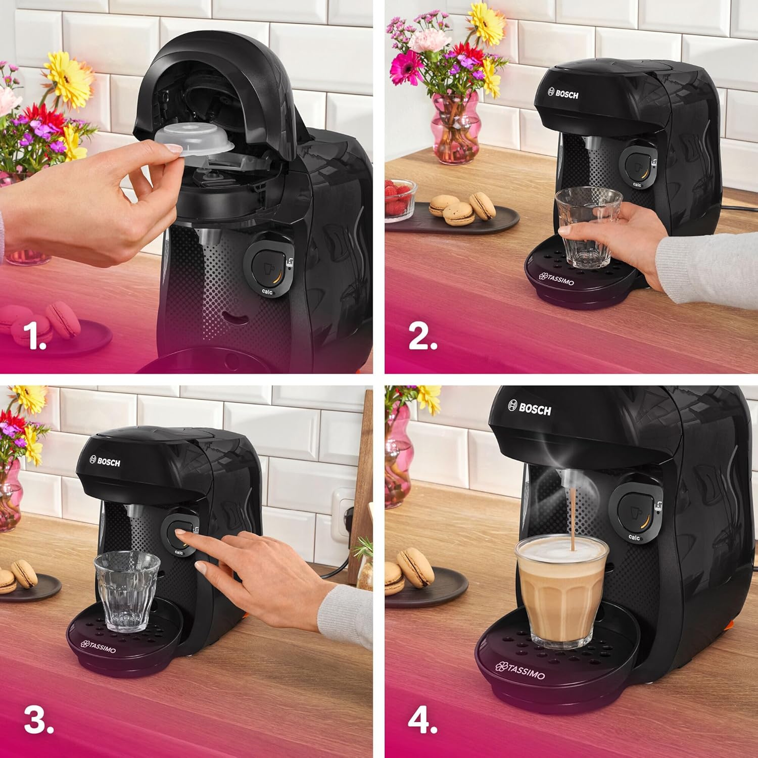 Cafetera Tassimo Happy Bosch Tassimo Happy TAS10X