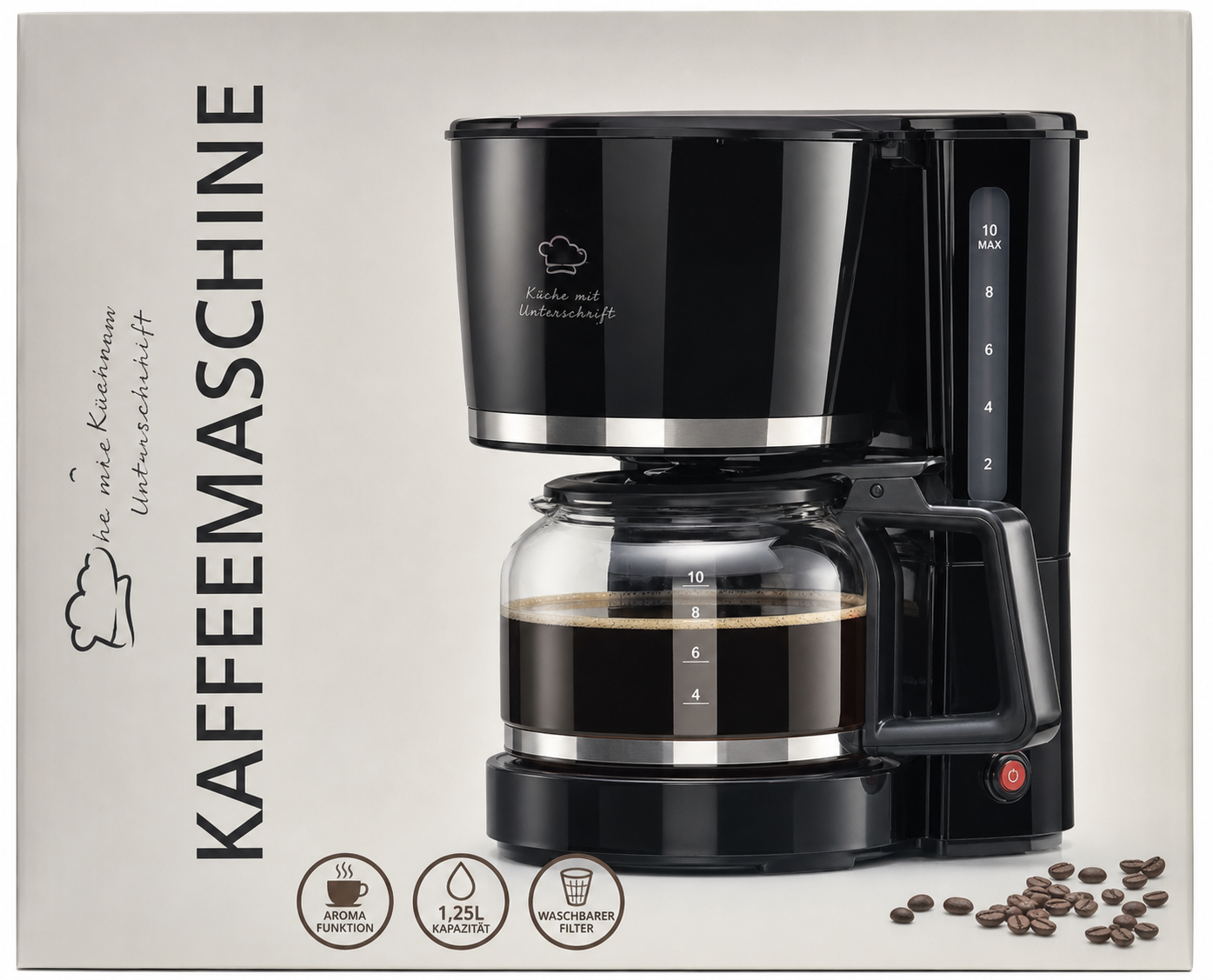 Cafetera de Filtro Kaffeemaschine Barista Kaffee & Technik Kaffeemaschine 5 Xícaras / 19161