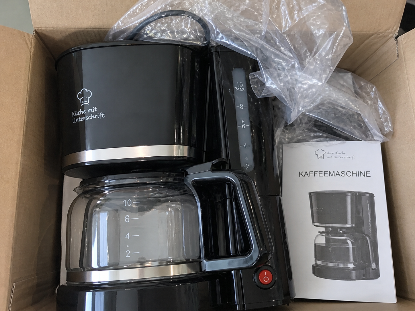 Cafetera de Filtro Kaffeemaschine Barista Kaffee & Technik Kaffeemaschine 5 Xícaras / 19161