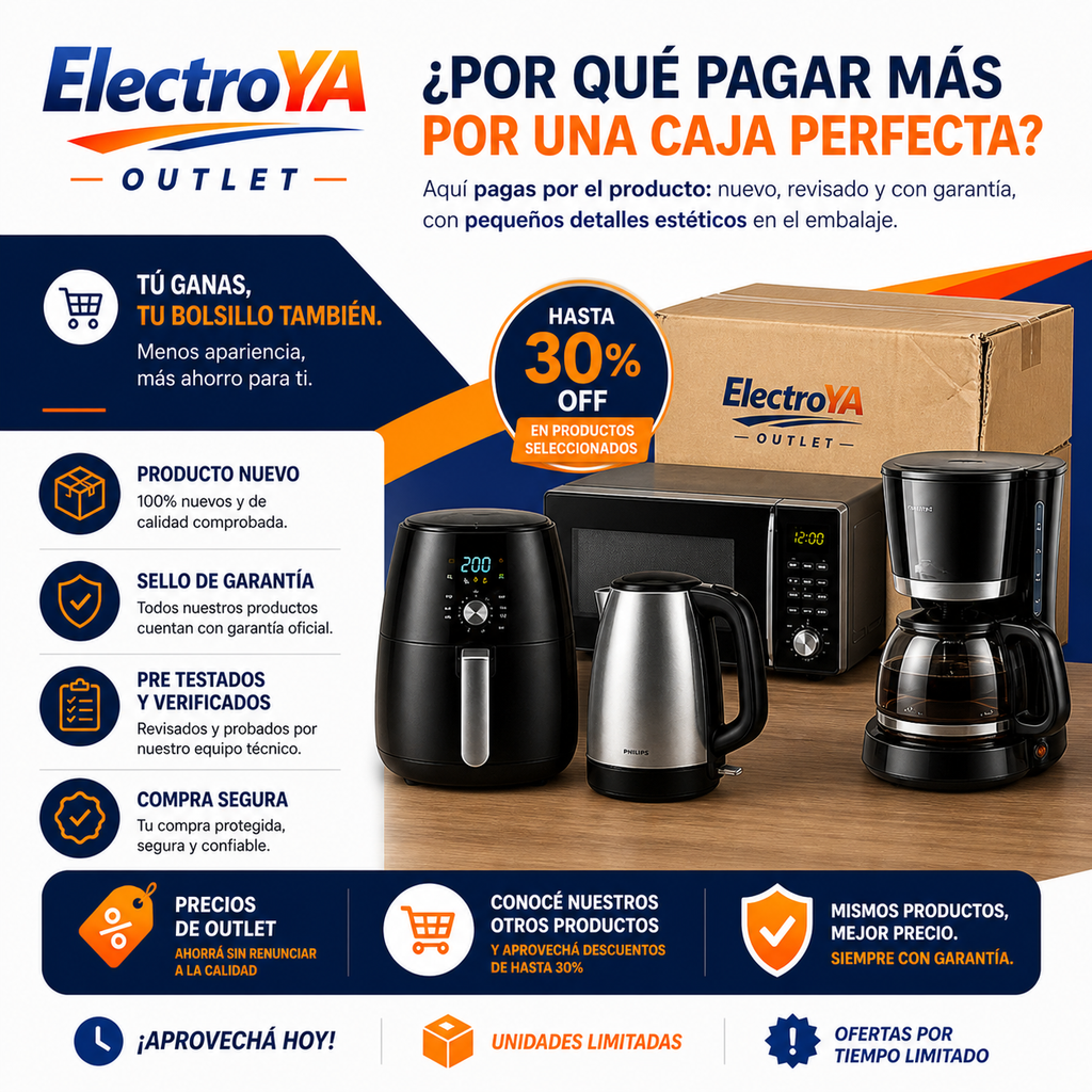 Cafetera con Molinillo Integrado Grind & Brew Philips